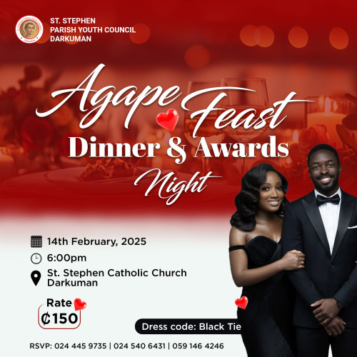 Agape Feast Dinner and Awards Night 2025